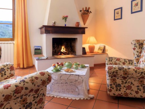 Casa Orlando, a romantic dinner by the warmth of the fireplace